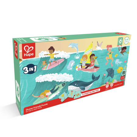 Puzzle amigos del mar