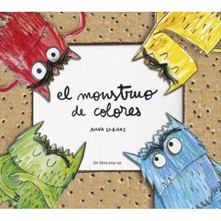 El Monstruo de Colores, un libro pop-up