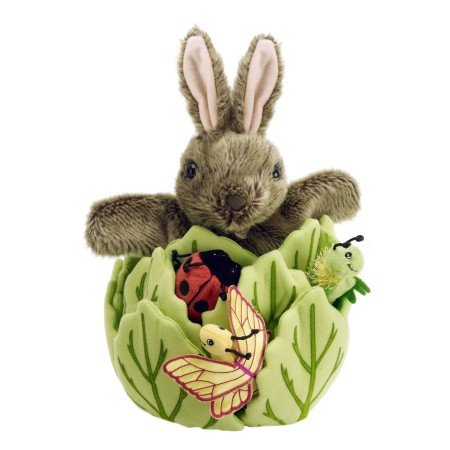 Rabbit in a Lettuce (with 3 Mini Beasts)