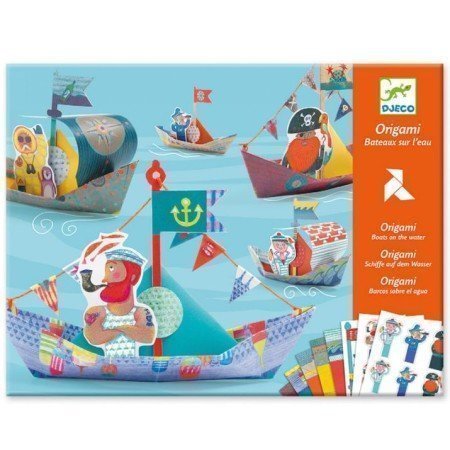 Papiroflexia Origami Barcos flotantes