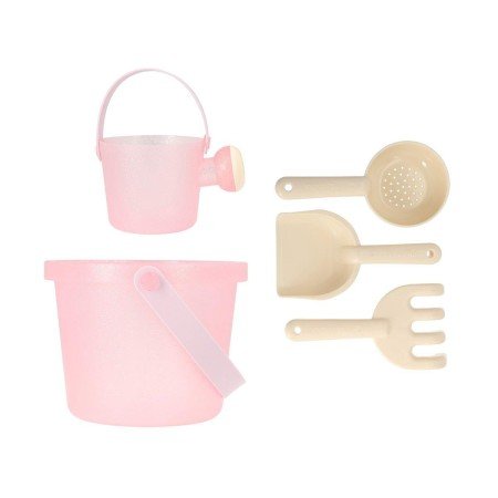 Set de Juguetes de Playa Cubo Glitter