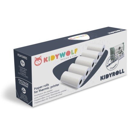 Papel térmico (5 rollos)