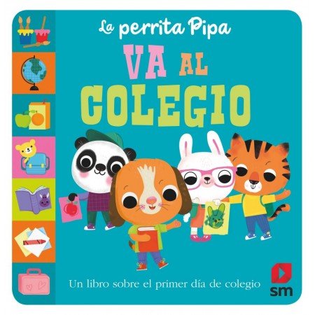 La perrita pipa va al colegio