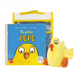 Pack con muñeco: el pollo pepe