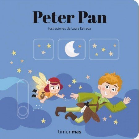 Peter pan. cuento con mecanismos