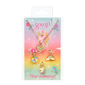 Conjunto Collar & Charms...