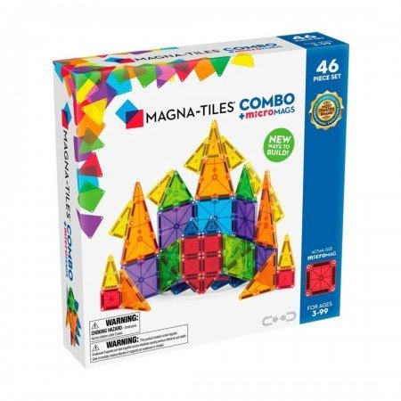 Magna-Tiles 46pc. Combo + microMAGS