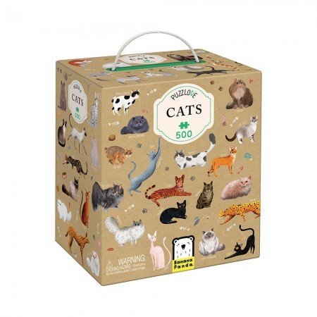 Puzzle gatos 500 pzas puzzlove