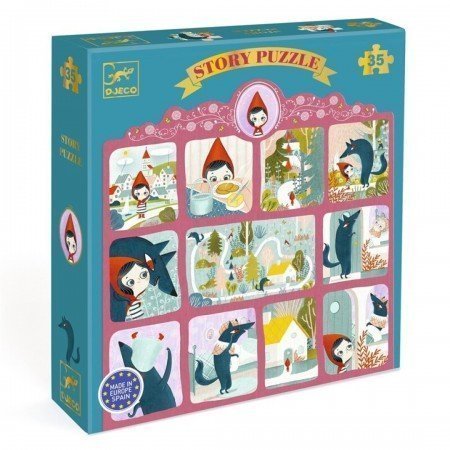 Puzzle Cuentos Caperucita roja 35p.
