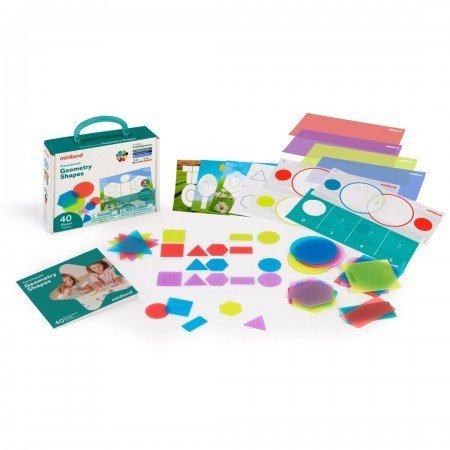 Formas geométricas translúcidas