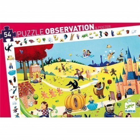Puzzle de Observación Cuentos