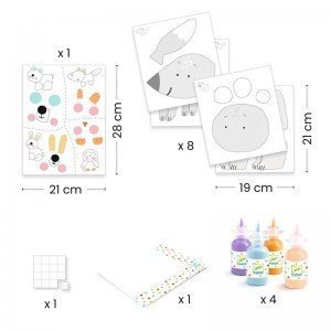 Pintura con dedos a la obra 2