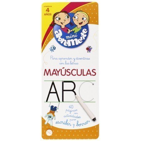 Escribir y borrar mayúsculas