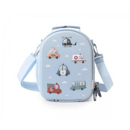 Bolsa merienda témica 3D City Cars