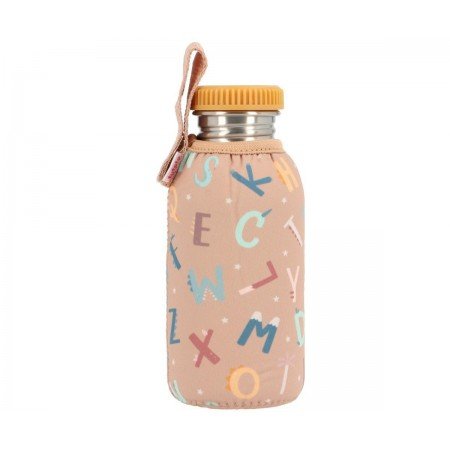 Botella Acero con Funda Funny Letters...