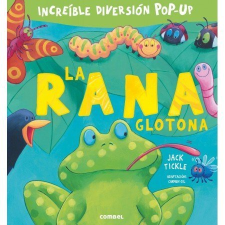 La rana glotona. Pop up