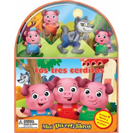 Los tres cerditos (Mini Diverti-Libros)