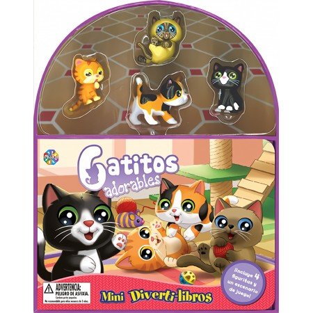 Gatitos adorables (Mini Diverti-Libros)