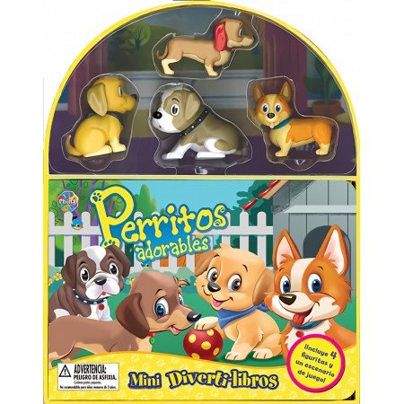 Perritos adorables (Mini Diverti-Libros)