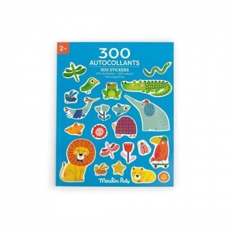 Cuaderno 300 pegatinas Toupitis....