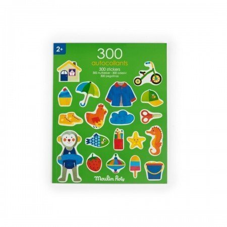 Cuaderno 300 pegatinas Popipop....
