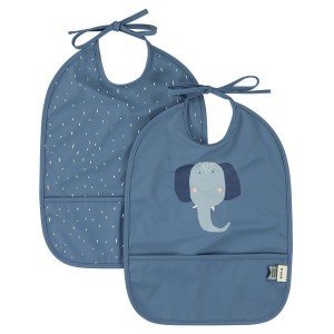 Babero impermeable 2-pack...
