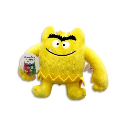 Pequeño peluche monstruo de colores...