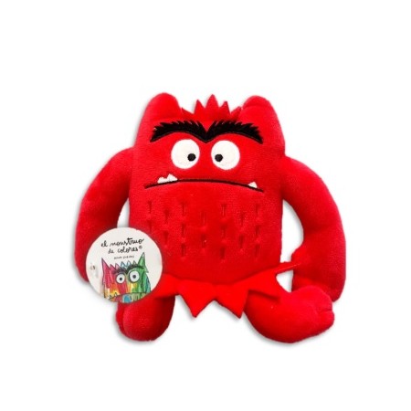 Pequeño peluche montruo de colores...