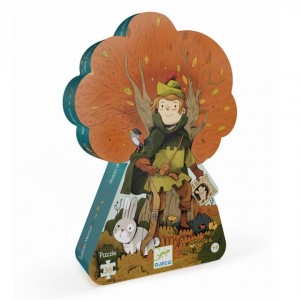 Puzzle Silueta Robin Hood 36p.