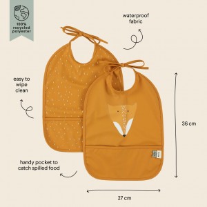 Babero impermeable 2-pack... 2