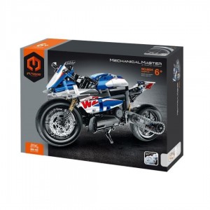 iMMaster Motocicleta azul...