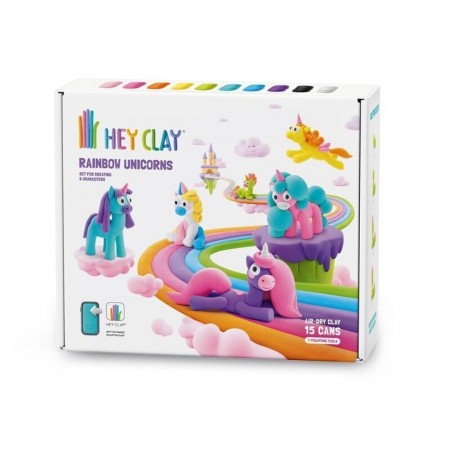 Plastilina - Unicornios Arcoiris set...