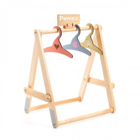 Pomea Perchero con tres perchas