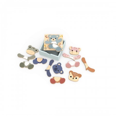 Puzzle de mezclas de disfraces