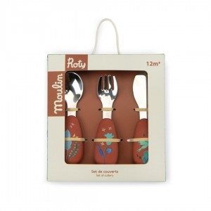 Set de cubiertos silicona...