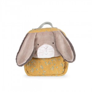 Mochila conejo ocre Petits...