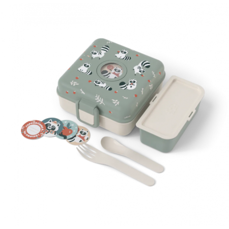 Caja Snacky Monbento Mapache