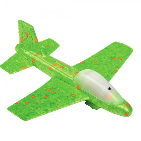 Pequeño planeador brillante con LED