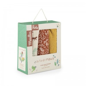 Juego de 3 muselinas Forêt... 2