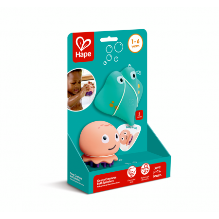 Ocean Creatures Bath Splashers