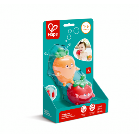 Veggie Pals Bath Splashers