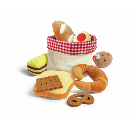 Cesta de Pan de Tela