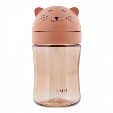 Taza con pajita - Mrs. Cat