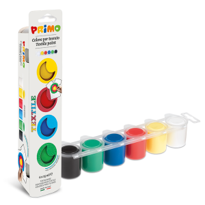 Pintura textil 6 colores