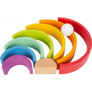 Bloques arco iris Montessori 2