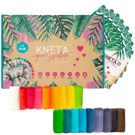 Plastilina KNETÄ Set de 18 Colores...