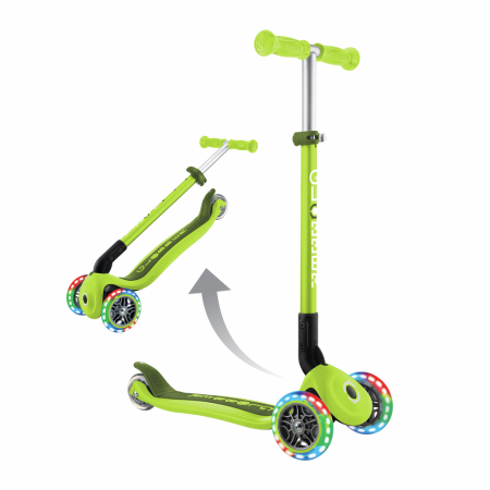 Patinete Primo - Plegable con luces -...