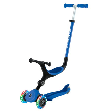 Patinete Go Up ACTIVE Luces - Azul