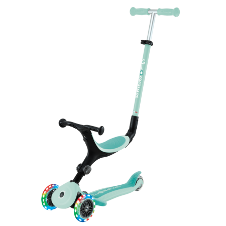 Patinete Go Up ACTIVE Luces - Pistacho