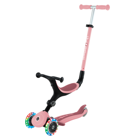 Patinete Go Up ACTIVE Luces - Rosa